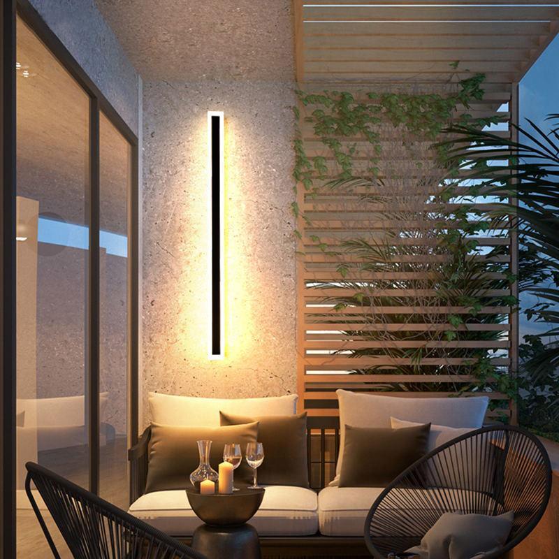 Wall Light – LED Outdoor IP65 Acrylic Panel Linear Design (Vynn)