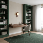 Wall Light – LED Walnut & Wood Globe Lamp