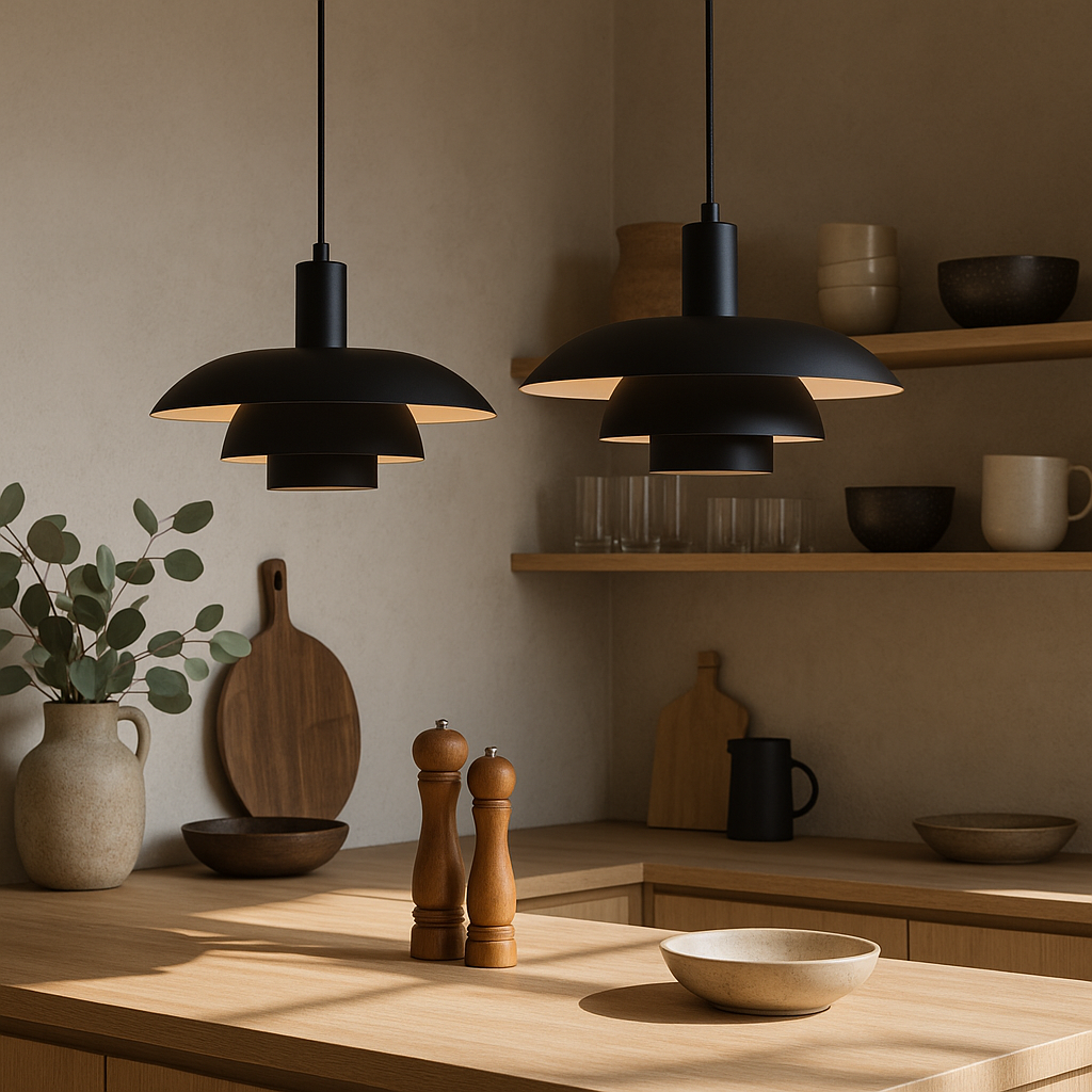 Pendant Light – Scandinavian Danish Style LED Hanging Lamp