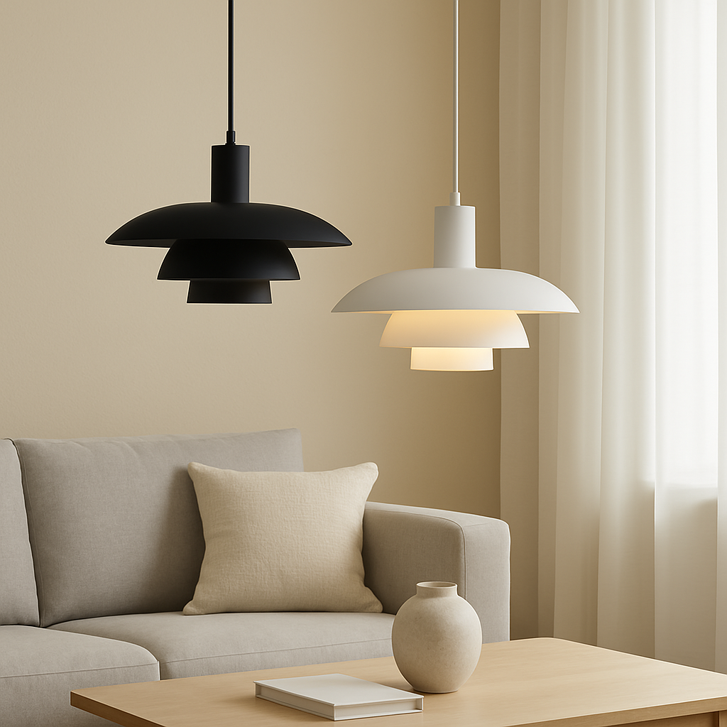 Pendant Light – Scandinavian Danish Style LED Hanging Lamp