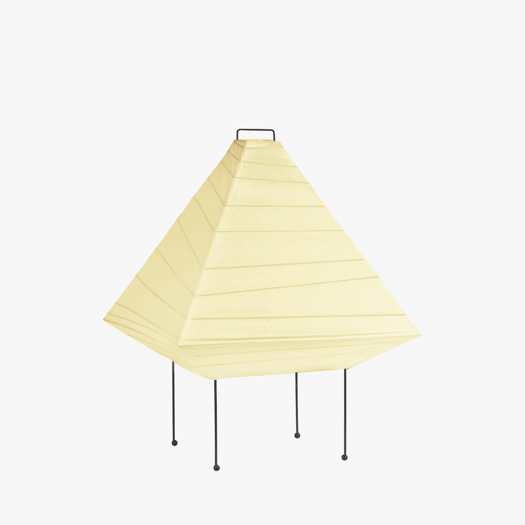 Floor Lamp – Japanese Paper Pyramid Design Ambient Light (Kyusei)