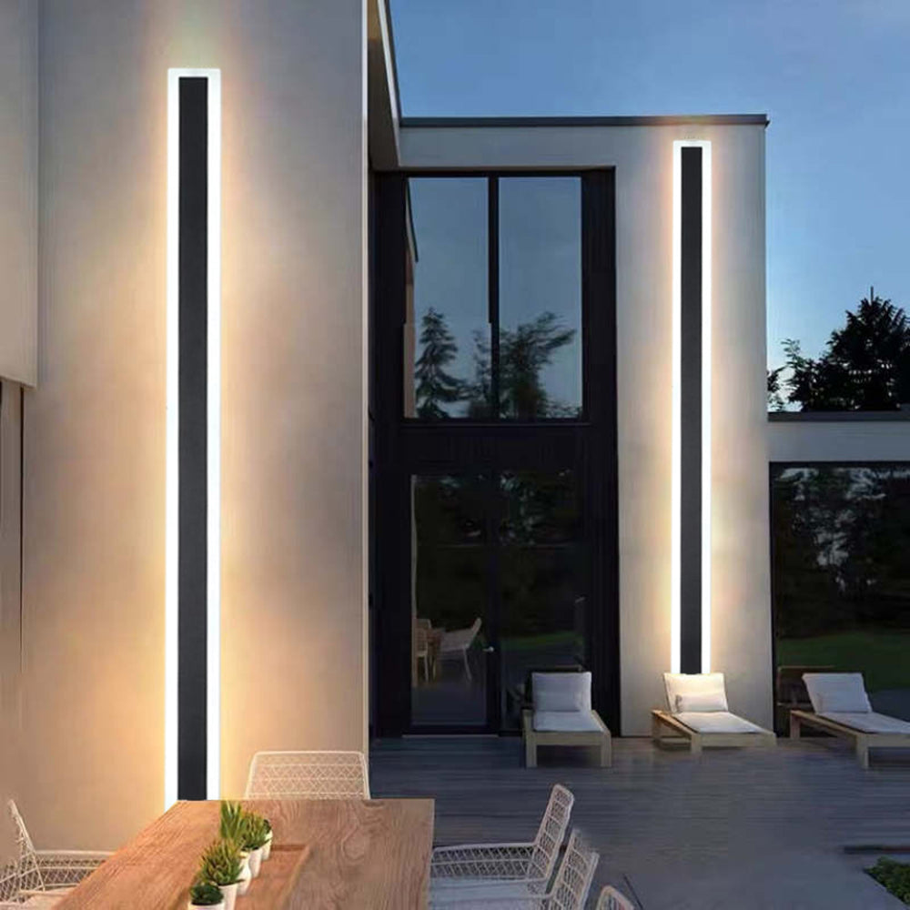 Wall Light – LED Outdoor IP65 Acrylic Panel Linear Design (Vynn)