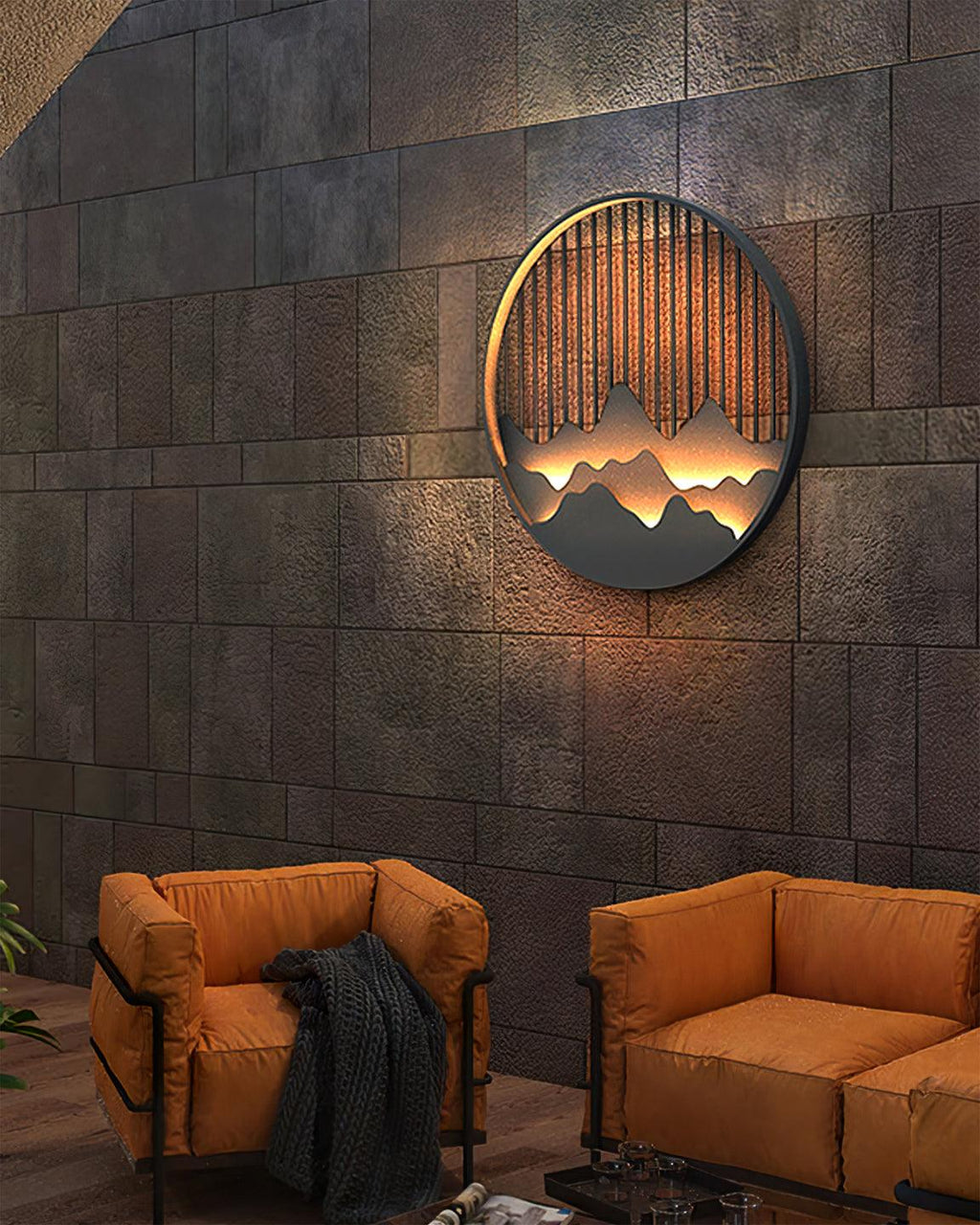 Wall Light – LED Outdoor Mountain Modern Exterior Lamp