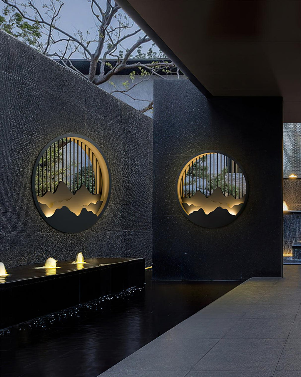 Wall Light – LED Outdoor Mountain Modern Exterior Lamp