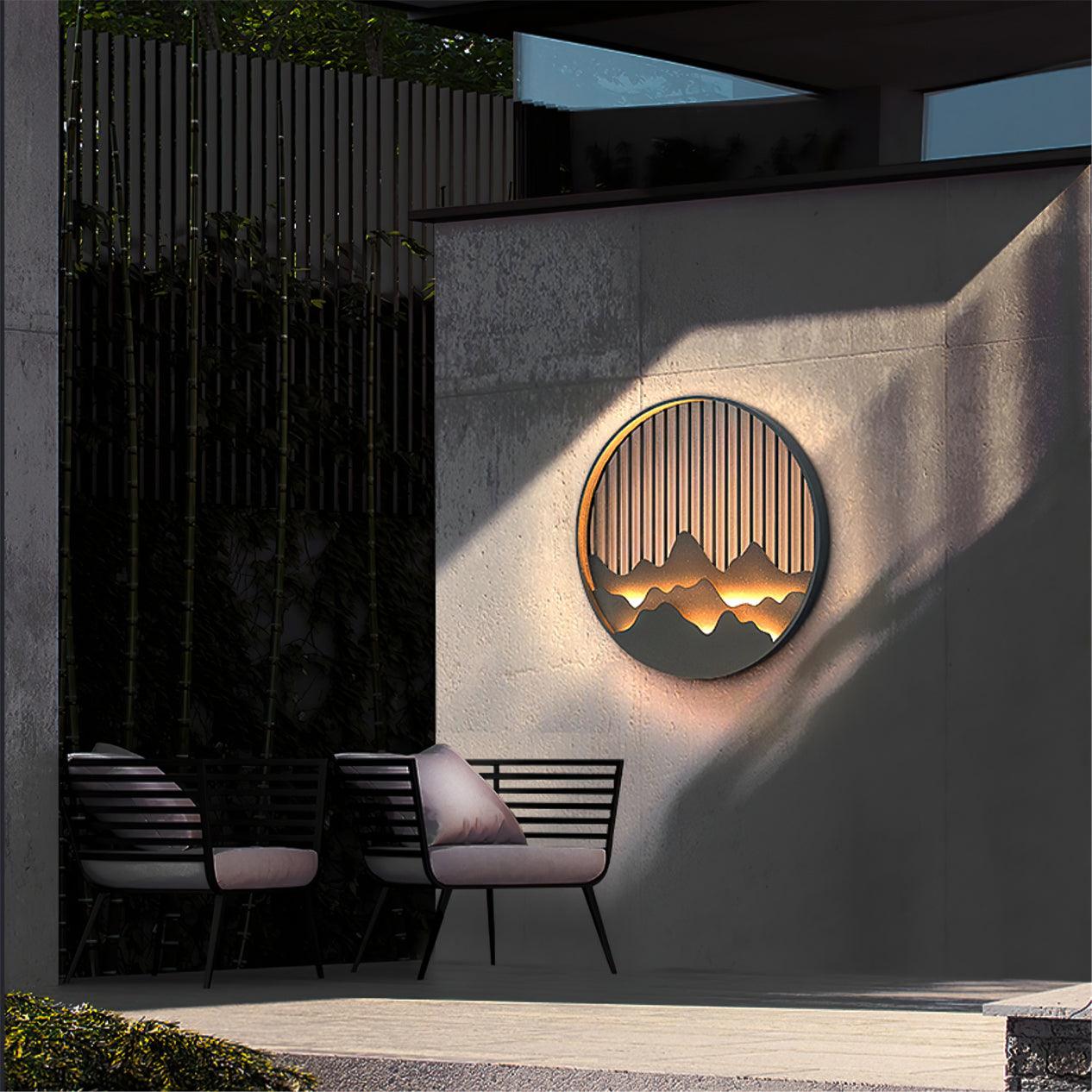 Wall Light – LED Outdoor Mountain Modern Exterior Lamp