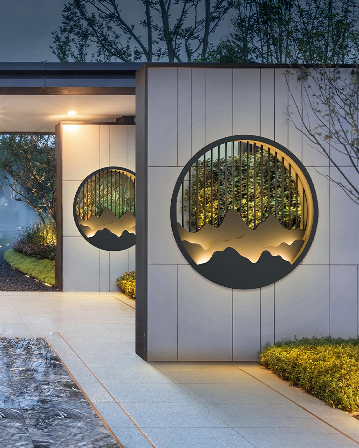 Wall Light – LED Outdoor Mountain Modern Exterior Lamp