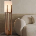 Floor Lamp – Japanese Wooden Walnut Modern LED Standing Lamp