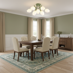 Ceiling Light – Floral LED Lily Lamp in Cream Finish