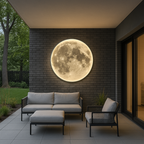 Wall Light - Moon LED Lunar Lamp for Indoor and Outdoor