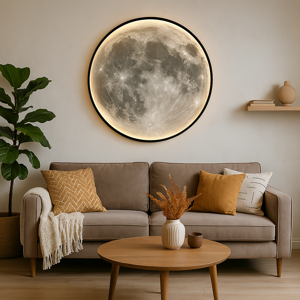 Wall Light - Moon LED Lunar Lamp for Indoor and Outdoor